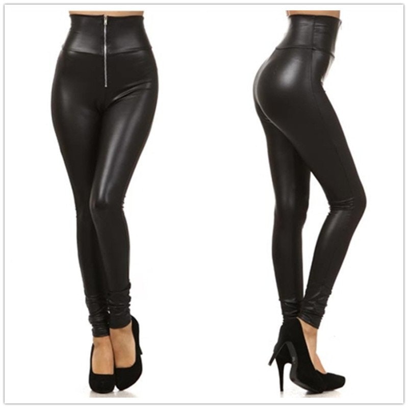 Latex Sexy Trousers in Black