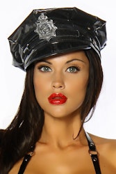 Polis PVC Keps- Hot Woman Clothes