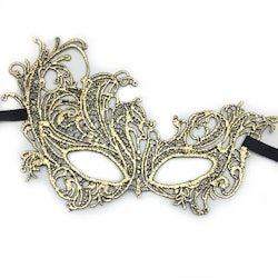 Maskerad Mask med Fjäder - Magi på Evenemang