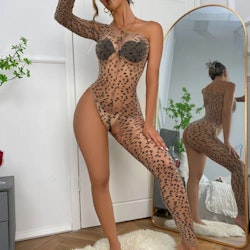 Sheer Leopard Bodysuit & Suit | An Arm & a Leg