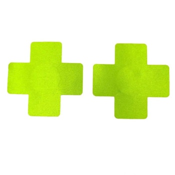 Nipple Cross Sticker Light Green | HotWomanClothes
