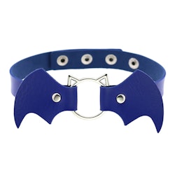 Bat Choker - Royal Blue Cosplay | Hot Woman Clothes