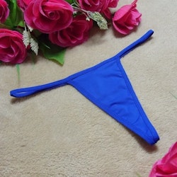 Sexy Thong T-Back - Blue | Hot Woman Clothes