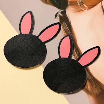 Enchanting Rabbit Nipple Stickers – Hot Woman Clothes