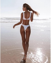 White Bikini - Underbust & Straps | Hot Women Clothes