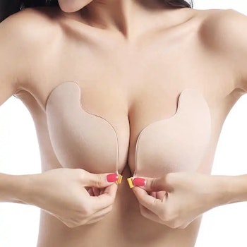 Adhesive Bra with Front Closure | Comfort & Support