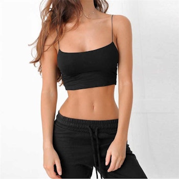 Black Bandeau Crop Top – Sexy | Stylish Women's Clothing Online