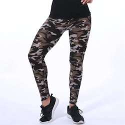 Dam Kamouflage Leggings | Dark City Camo Kvinno Leggings