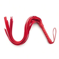 Cosplay Red Whip - For Bondage & Role Play | 42 cm