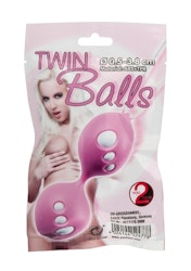 Twin-Balls - Rosa Sexleksak för Nöje | Hot Woman Clothes