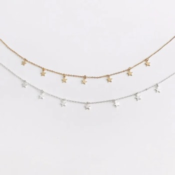 Choker Necklace with Small Stars – Hot Woman Clothes