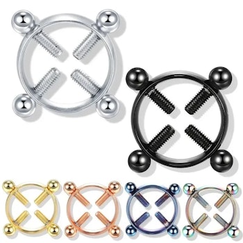 Nipple Piercing, Rings and Clamps | Multiple Colors
