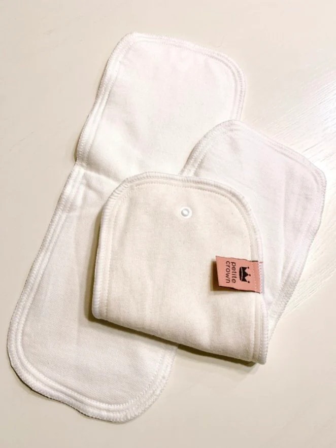 Petite Crown  Trima bambu/hampa inlägg, Set