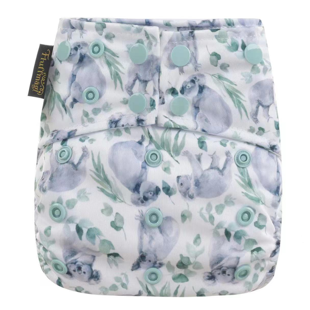 Fluffmagi Pocketblöja 1.0, med 2 inlägg