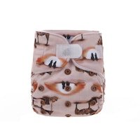 Bells Bumz Newborn pocket, kardborre  m inlägg