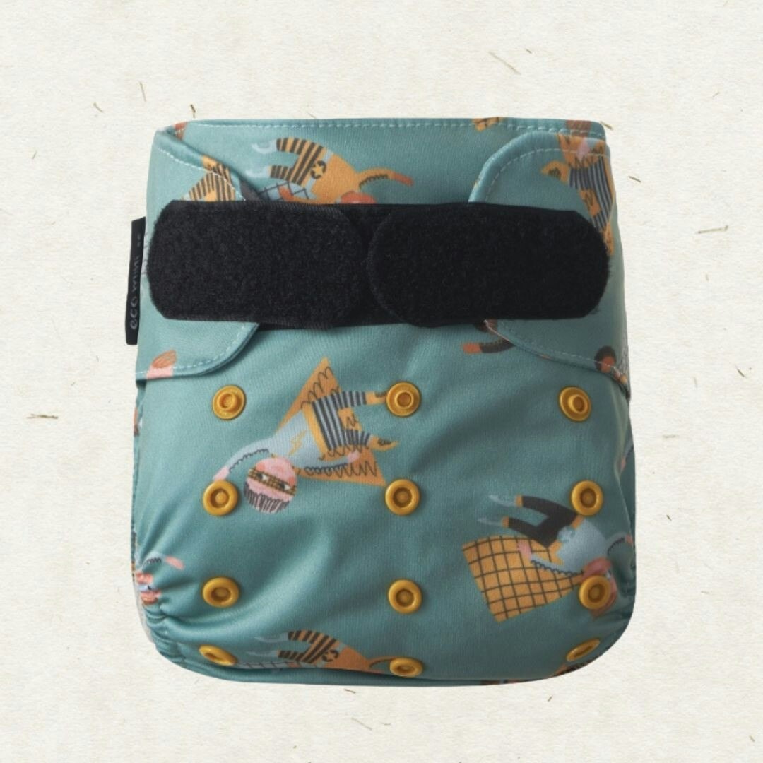 Eco Mini - Pocketblöja Kardborre inkl inlägg, coolmax
