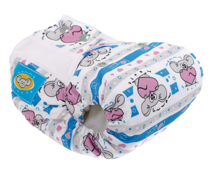 Mommy Mouse Pocket - One Size - Bomull