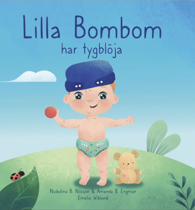 Lilla Bombom har tygblöja - Amanda Burvall Engman