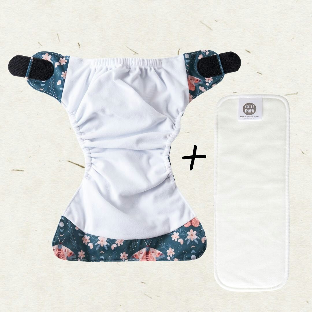 Eco Mini - Pocketblöja Kardborre, fuskmocka