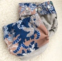 Woolberry Naturalnie - Ullskal OS - Beige/Flowers