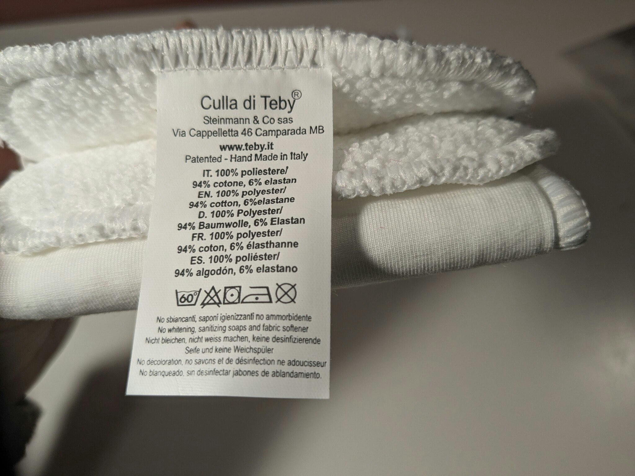 Culla Di Teby, som inlägg (mikrofiber), udda