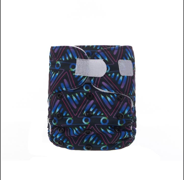 Bells Bumz Newborn pocket, kardborre  m inlägg