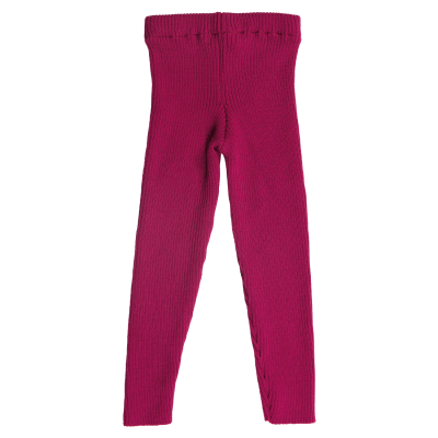 Reiff - Tjocka ribbade leggings i merinoull