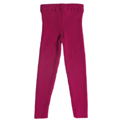 Reiff - Tjocka ribbade leggings i merinoull