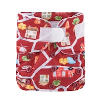 Bells Bumz Newborn pocket, kardborre  m inlägg