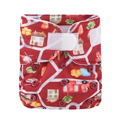 Bells Bumz Newborn pocket, kardborre  m inlägg