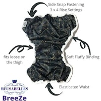 Bells Bumz BreeZe side snap wrap OS