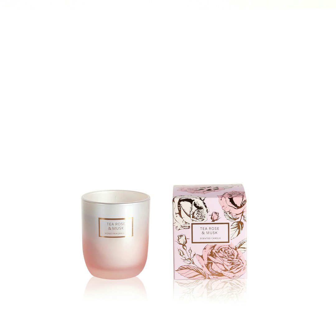 Duftlys Tea Rose & Musk