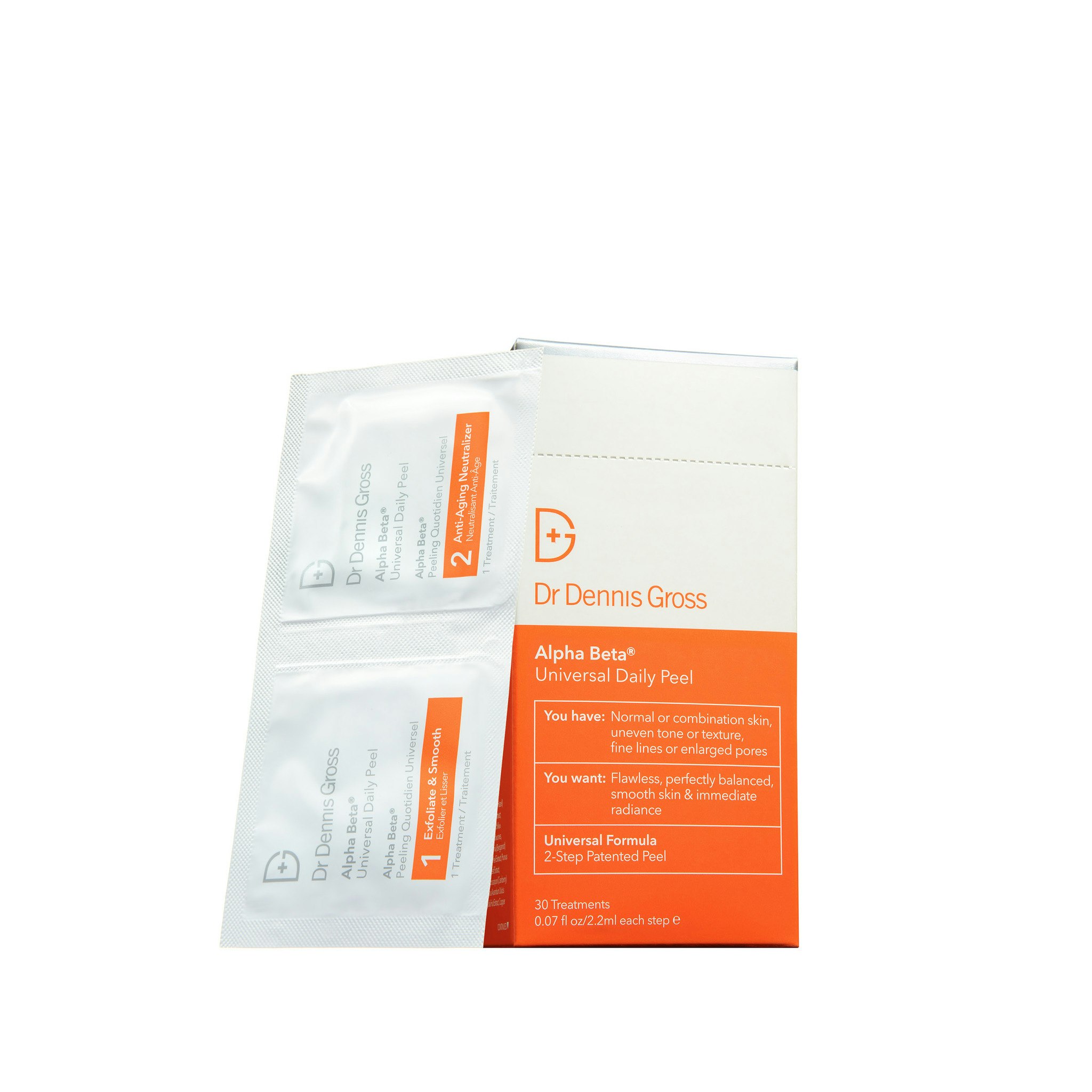 Dr.Dennis Gross Alpha Beta Universal Daily peel, 5stk.