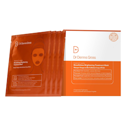 Dr.Dennis Gross C+ Collagen Biocellulose Brightening Treatment Mask 4pk