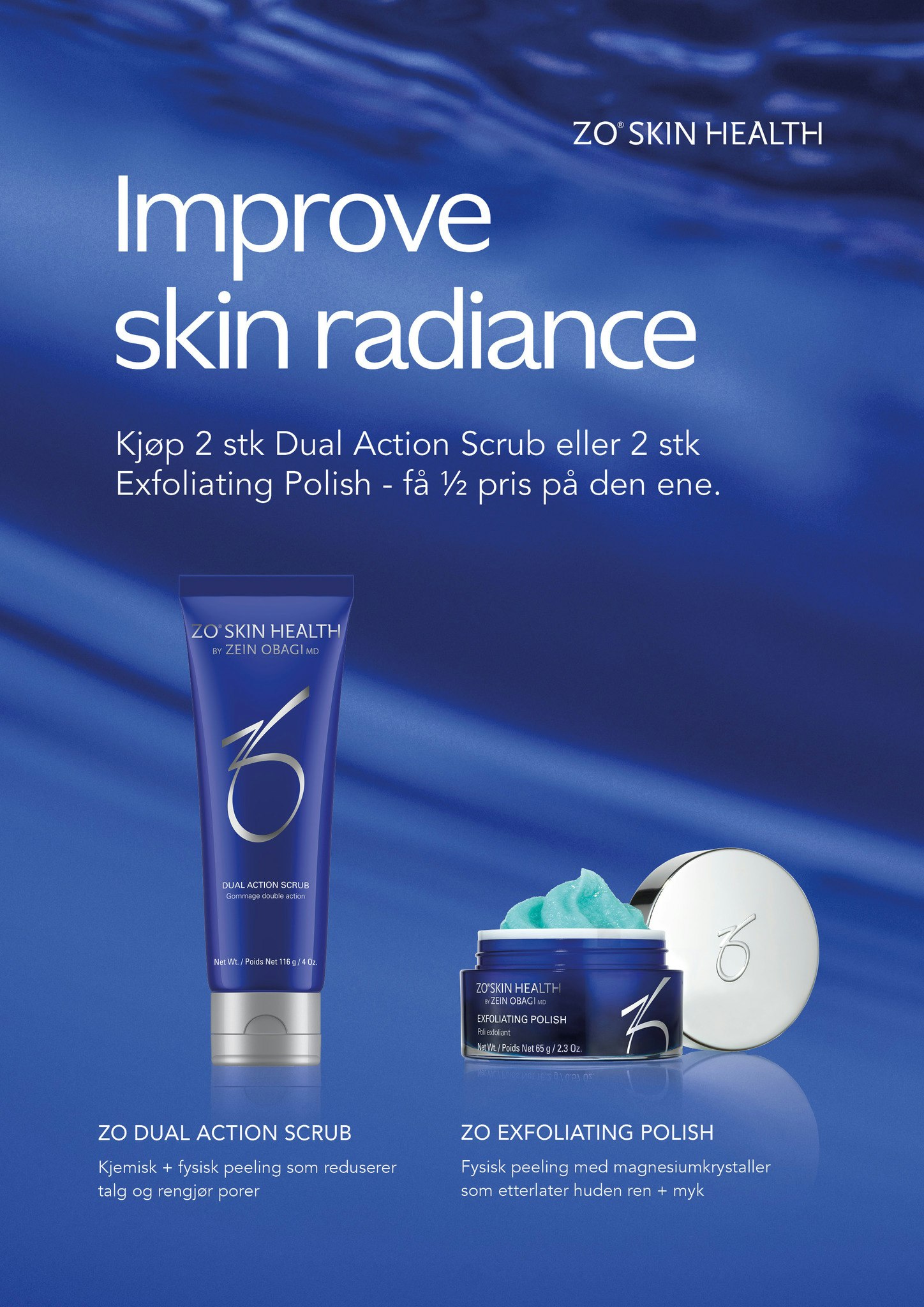 ZO® EXFOLIATING POLISH: KJØP 1, FÅ ½ PRIS PÅ NR. 2.