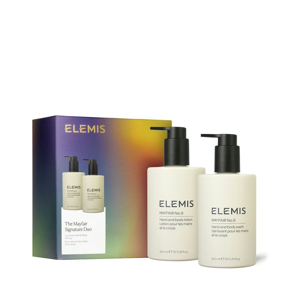 Elemis kit - Mayfair No.9 hånd og kroppssåpe + Hånd og kroppskrem 300ml