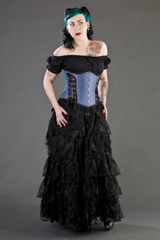 Victorian kjol svart spets