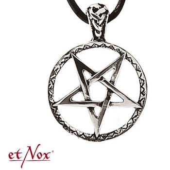 Pentagram mönstrat silver