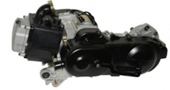 Motor 12" gy6 (förgasarversion) kort axel