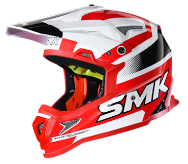 SMK Allterra svart/röd/vit
