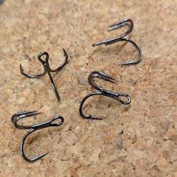 Mustad KVD - 1x Strong 2x Short. Size 8, 6pkt.