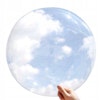 Transparent BOBO ballong, Kristallklar klotrund, 45 cm