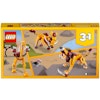 LEGO  Creator Vilt lejon Byggsats, 3-i-1 Set,31112