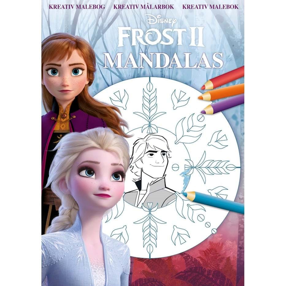 Målarbok Disney Frost II, 24 sidor