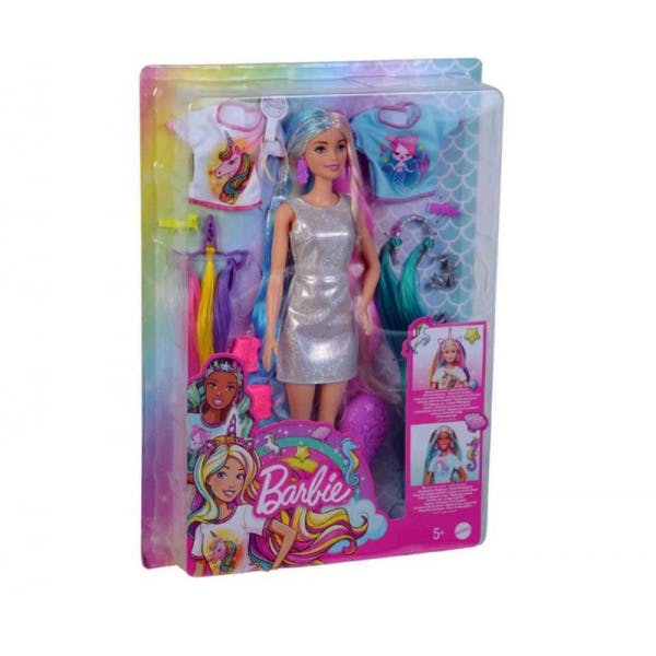 Barbie Pop Unicorn- + Mermaid Look 22x32cm