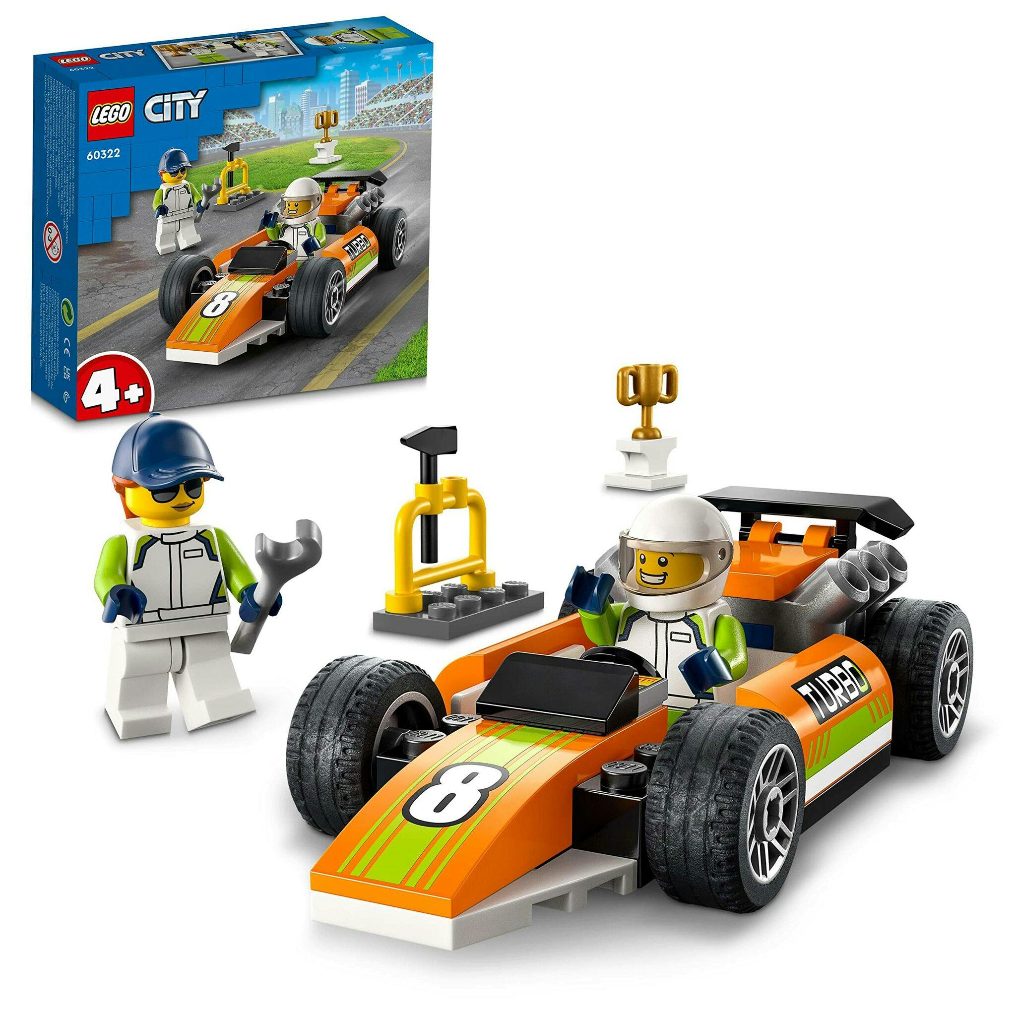 LEGO City Great Vehicles Racerbil, 60322 - På LeksakerPlus.se - hittar du  leksaker till alla barn små som stora.