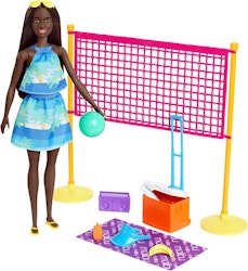 Barbie Loves The Beach med Beachvolleybollset