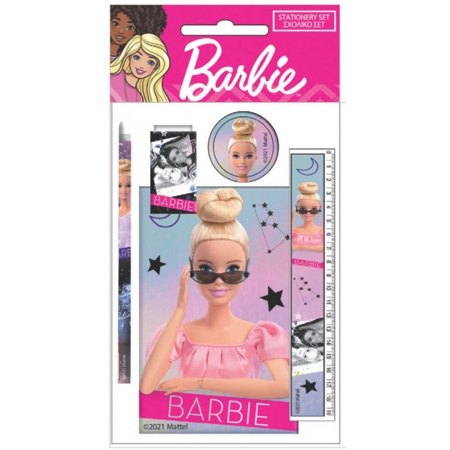 Barbie Skrivset, 5 Delar