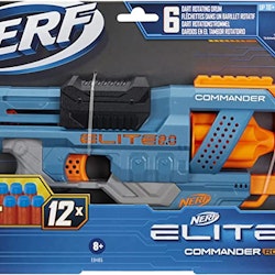 Nerf Elite 2.0 Commander Rd 6 med 12 Pilar
