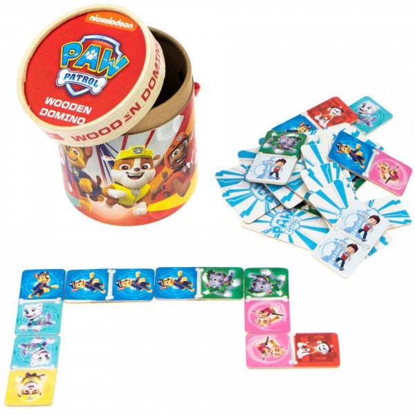 Paw Patrol Domino i Trä